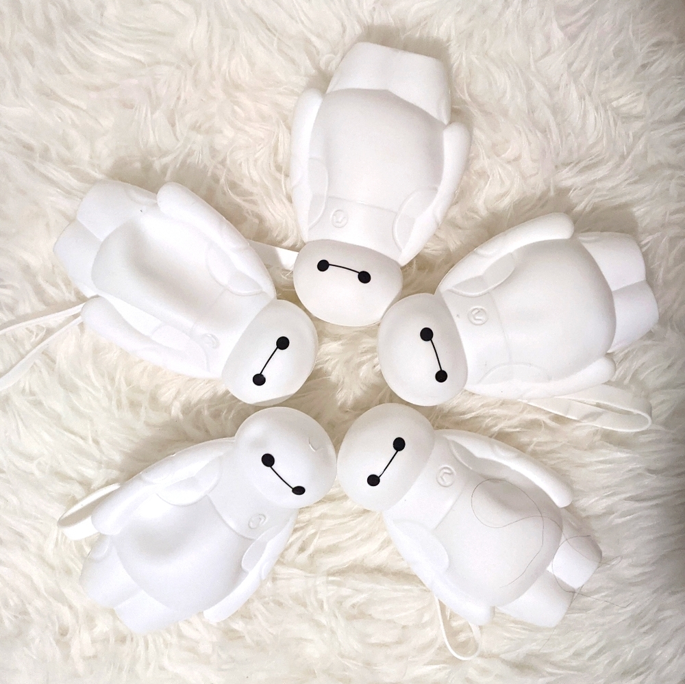 Set of 5 Baymax Pencil Makeup Cases